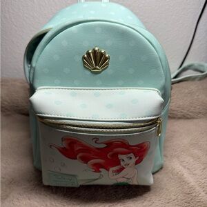 Disney Ariel Mint Green Backpack